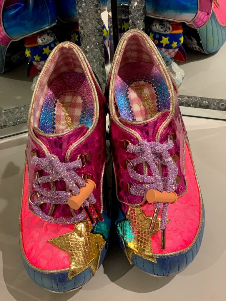 Irregular Choice Space Race Racket Space Station Character Heel 