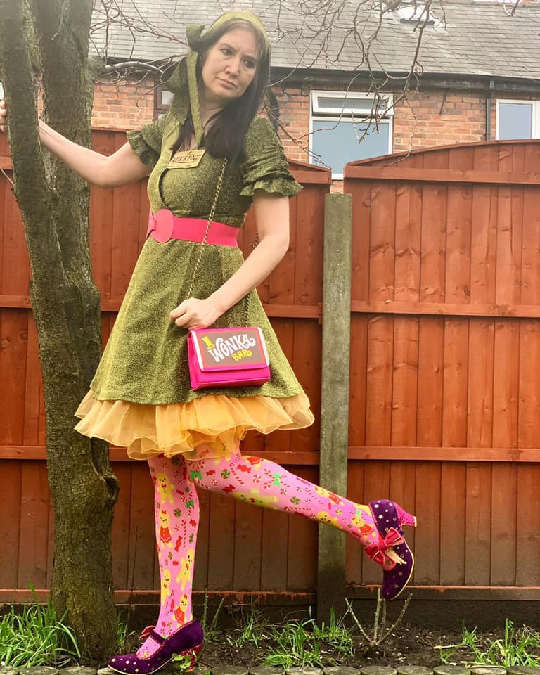 Loungefly Wonka Bar crossbody bag Hooks Of Bridgewater UK Exclusive Roald Dahl Charlie And The Chocolate Factory Willy Wonka