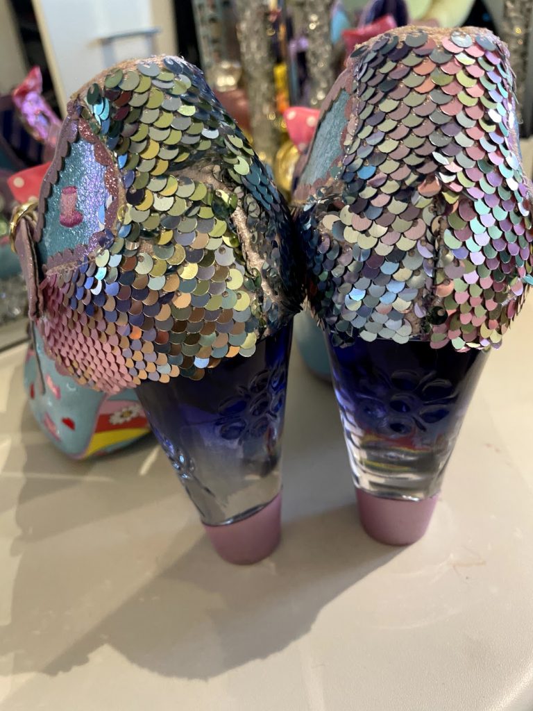 Irregular Choice Tiffin tea time garden party shoes donut cake